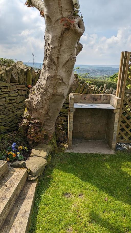 Lane End Cottage Holmfirth - Panoramic Views, Modernised With Offroad Parking Exterior foto