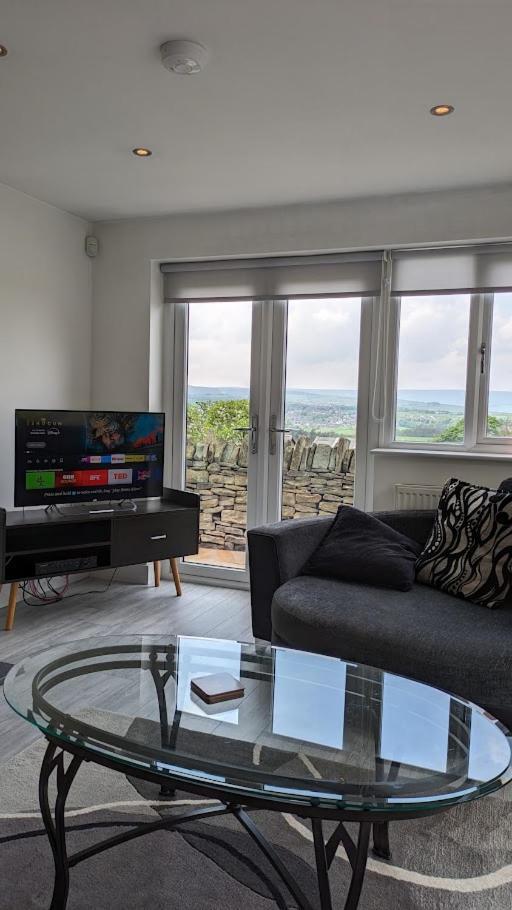 Lane End Cottage Holmfirth - Panoramic Views, Modernised With Offroad Parking Exterior foto